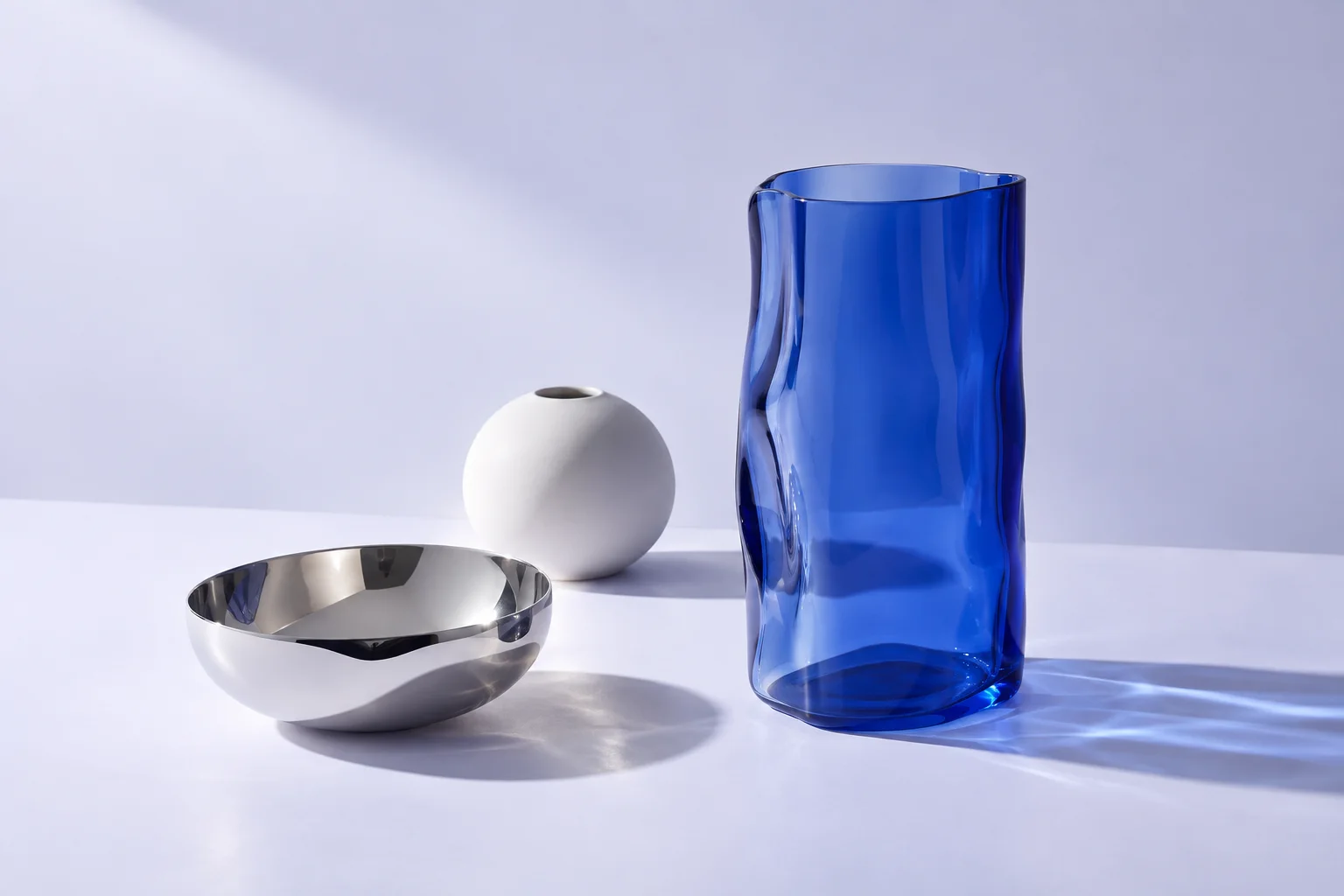 Forma’s cobalt, silver and porcelain collection