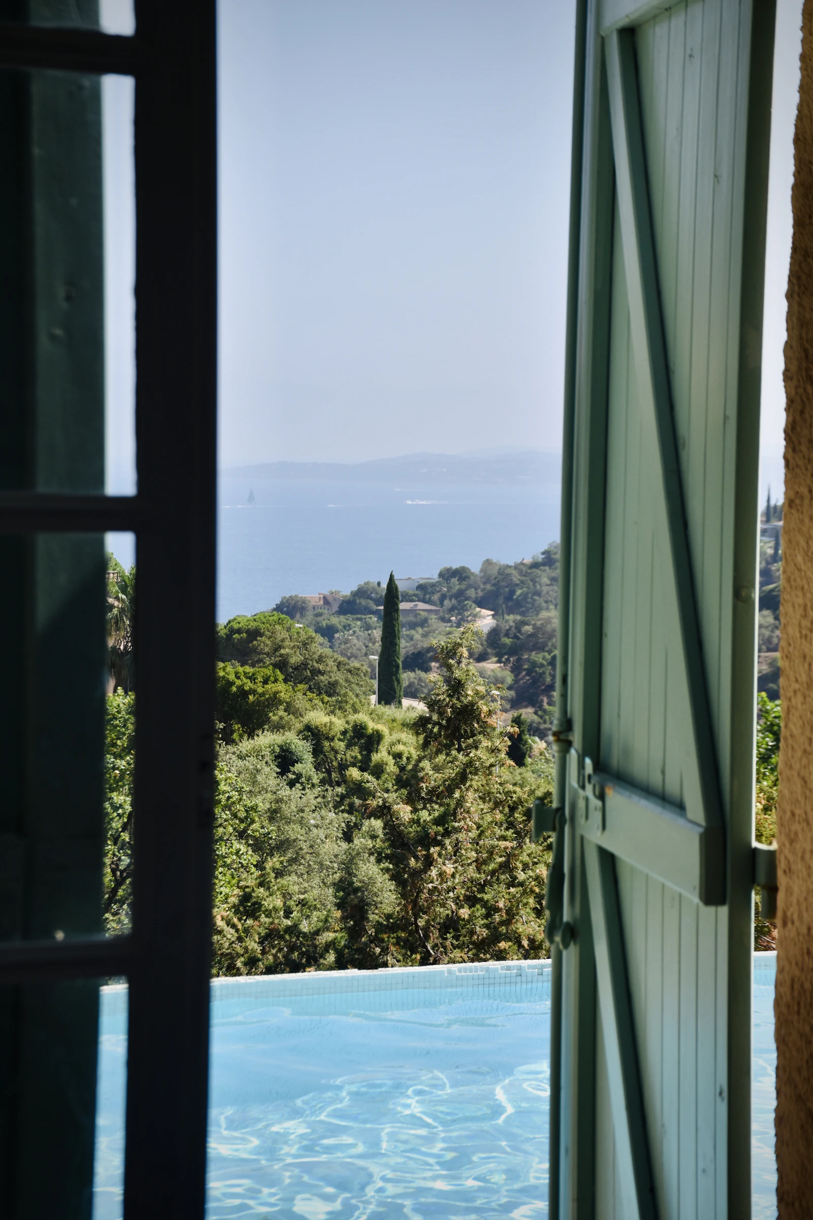 Tidehouse’s view toward the Mediterranean